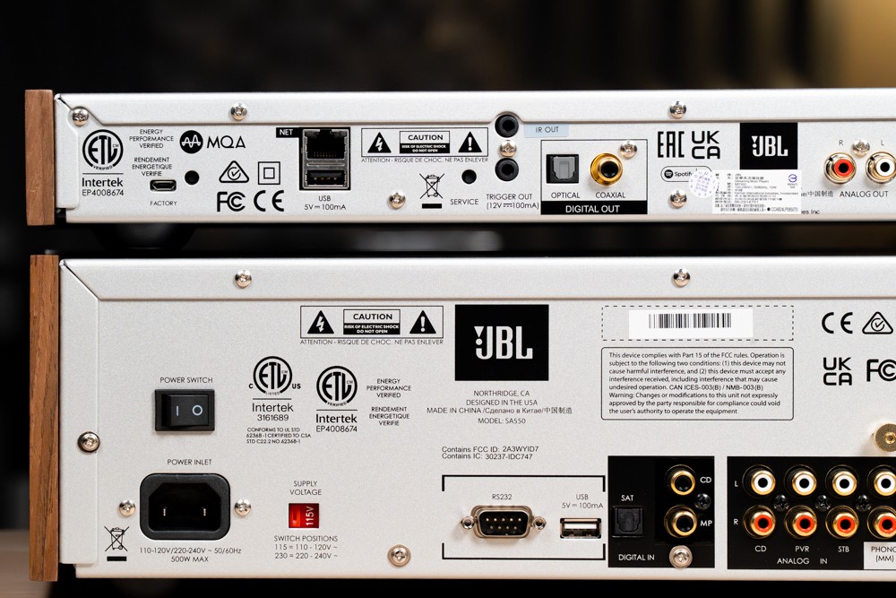 历久弥新的经典复古设计：JBL MP350 Classic 串流播放器 / SA550 Classic 综合扩大机
