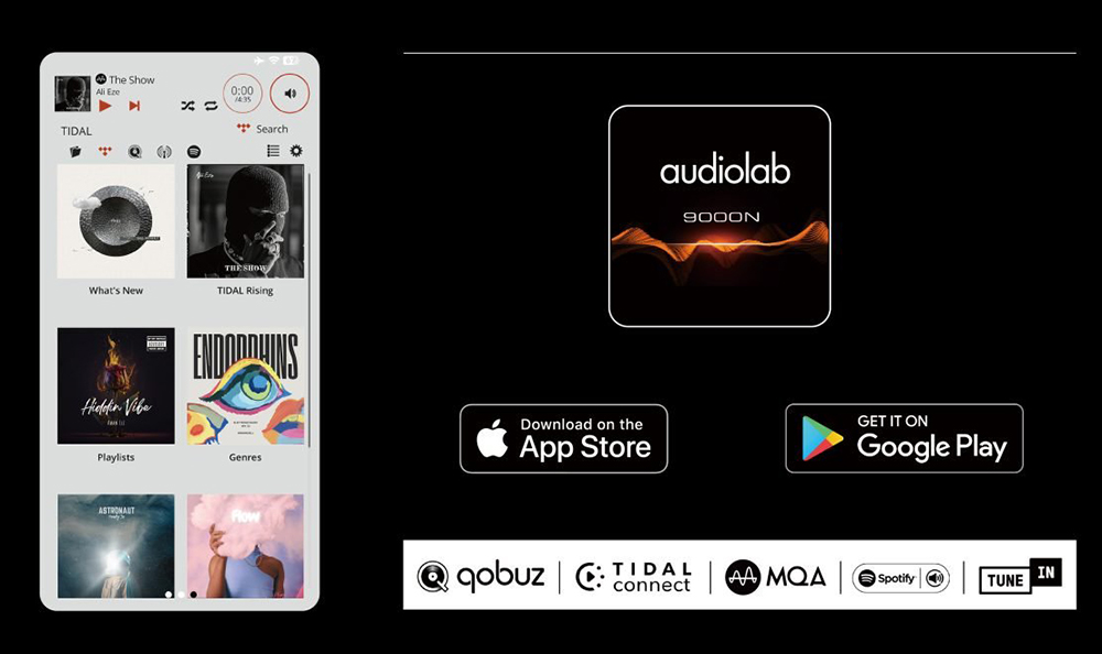 搭载 Lumin 串流系统：Audiolab 9000N 无线串流播放机
