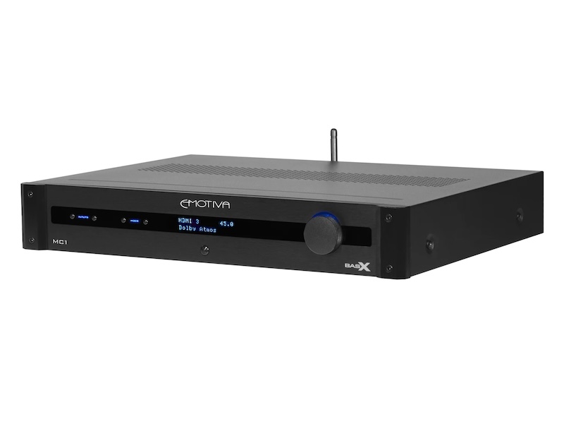 新品 | “搭载最新第二代 EmoQ 自动空间校正引擎”Emotiva BasX MC1 13.2 声道环绕处理器-影音新生活