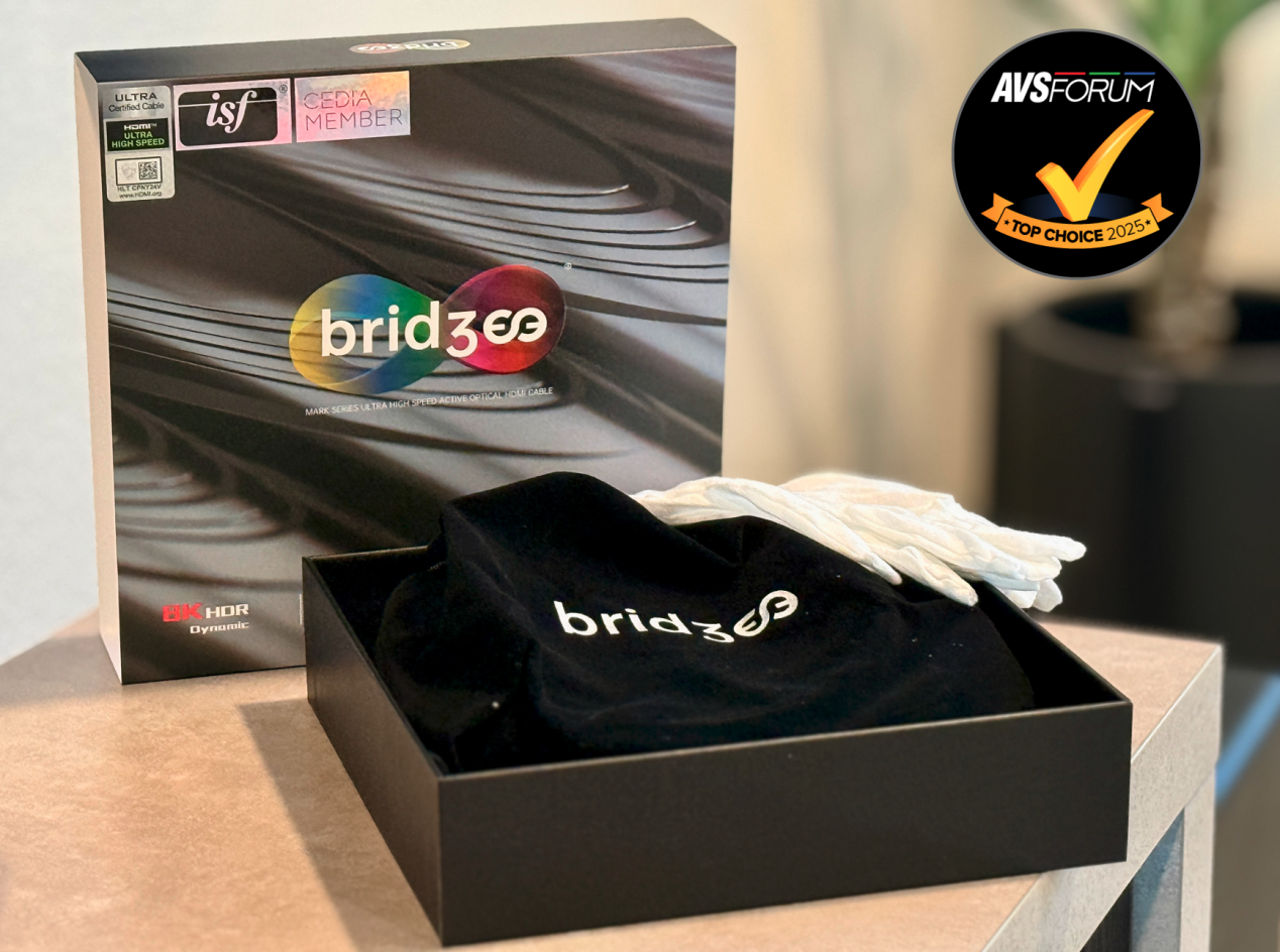 动态 | “全凭实力!AVSForum颁布2025 HDMI线材最佳选择奖”桥界Bridgee MARK系列-影音新生活
