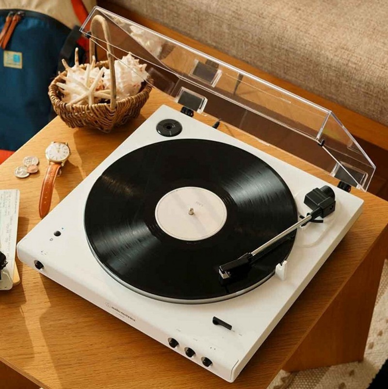 新品 | “纯白诱惑”铁三角Audio Technica AT-LP60XBT WW 黑胶唱盘-影音新生活