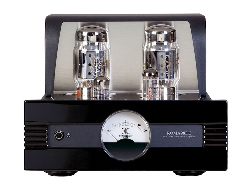 新品 | “搭载表头更添聆听趣味”Synthesis Roma 98DC 单声道真空管后级扩大机-影音新生活
