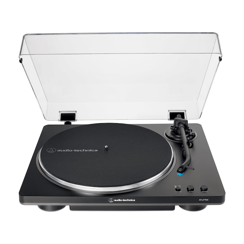 新品 | “轻轻一按,音乐即来”Audio-Technica AT-LP70X 黑胶唱盘-影音新生活
