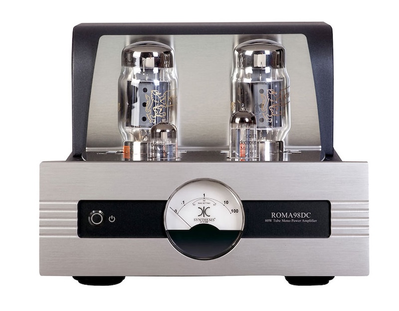 新品 | “搭载表头更添聆听趣味”Synthesis Roma 98DC 单声道真空管后级扩大机-影音新生活