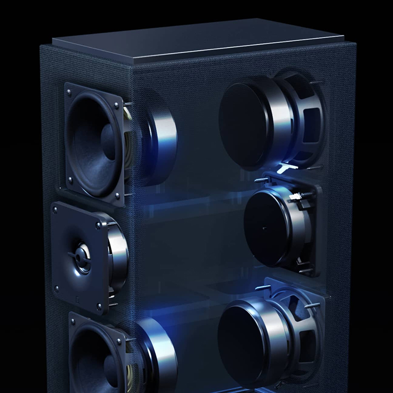 特殊前后两面发声设计：Definitive Technology DM40 落地音箱