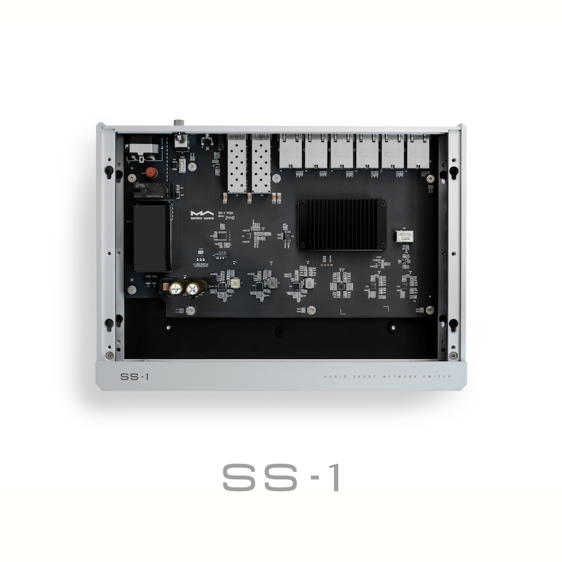 新品 | “隔离噪讯不遗余力”Matrix Audio SS-1 Pro/ SS-1 网络交换器-影音新生活