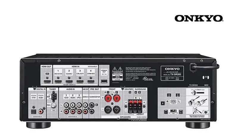 私人家庭影院 | Onkyo（安桥）TX-SR393家庭影院功放：低预算入门或升级的明智之选           私人家庭影院 | Onkyo（安桥）TX-SR393家庭影院功放：低预算入门或升级的明智之选