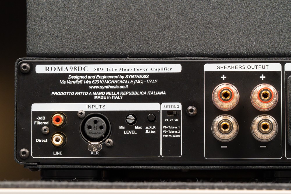 直爽、鲜明的音乐性格：Synthesis Roma 117DC / 98DC 真空管前后级组合