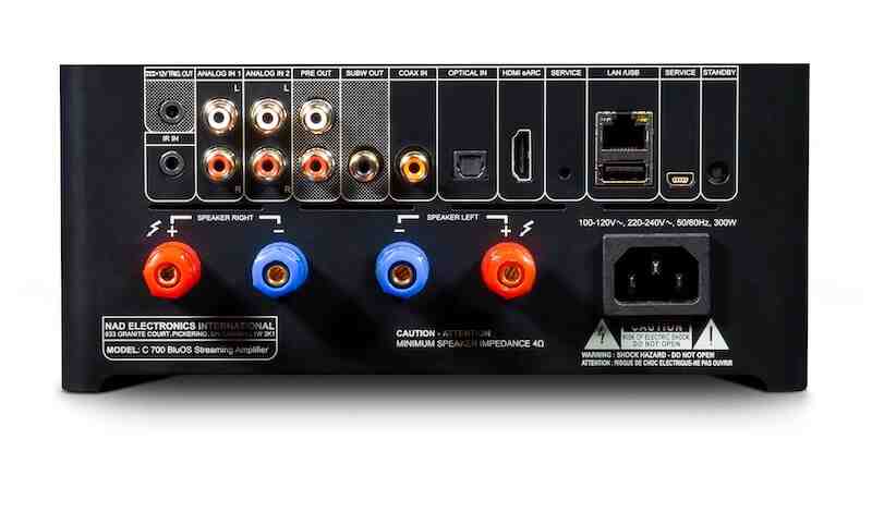 新品 | “功能增加,芯片换新”NAD C700 V2 串流综合扩大机-影音新生活