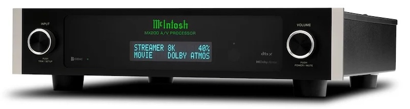 新品 | “短小精悍,功能齐全”McIntosh MX200 环绕解码前级-影音新生活