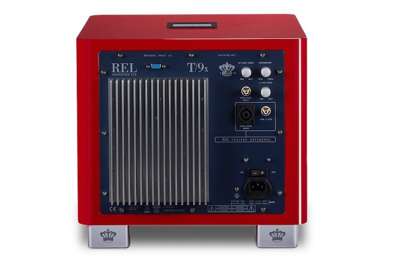 全新意大利赛车红漆限量版：REL Acoustics T/9x Red 有源超低音音箱