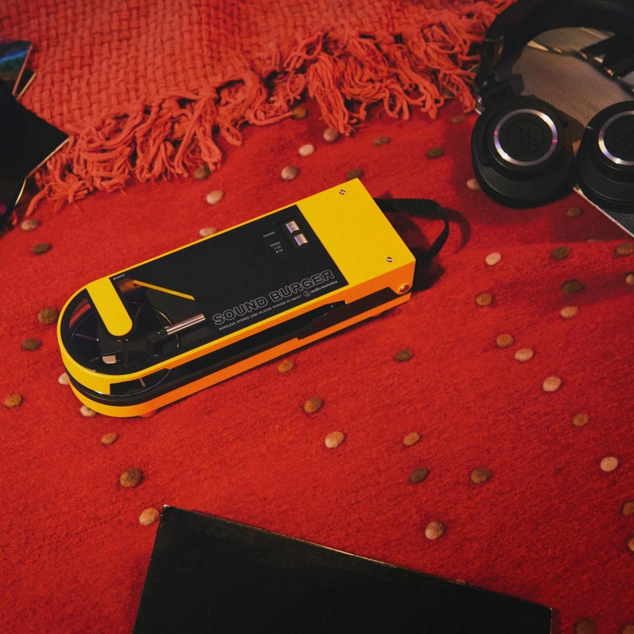 推荐 | “随身带走的黑胶体验” Audio-Technica Sound Burger-影音新生活