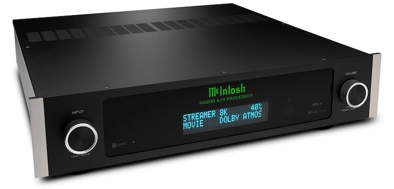 新品 | “短小精悍,功能齐全”McIntosh MX200 环绕解码前级-影音新生活