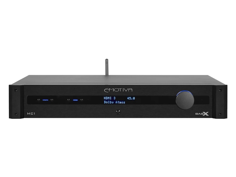 新品 | “搭载最新第二代 EmoQ 自动空间校正引擎”Emotiva BasX MC1 13.2 声道环绕处理器-影音新生活