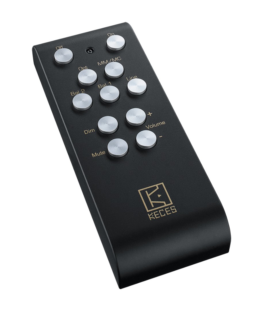 搭载 DS Audio 光学唱头放大功能：KECES S4 电源分离前级扩大机