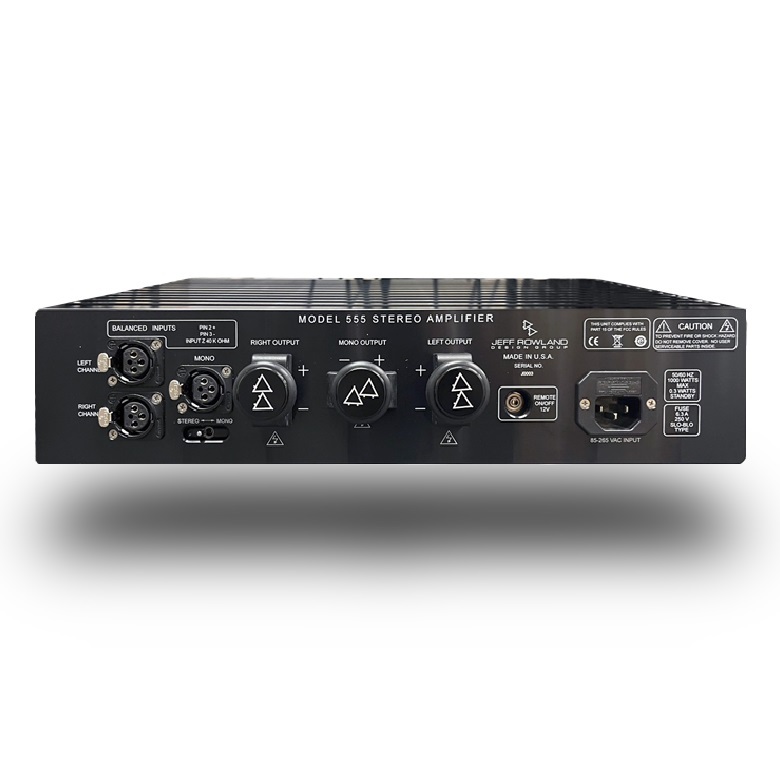 新品 | “立体声、单声道自由切换”Jeff Rowland Model 555 后级-影音新生活
