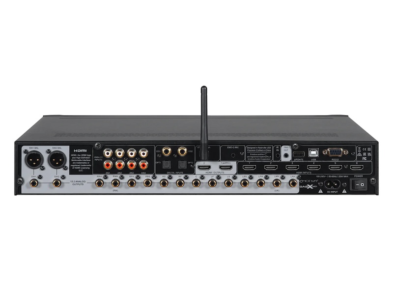 新品 | “搭载最新第二代 EmoQ 自动空间校正引擎”Emotiva BasX MC1 13.2 声道环绕处理器-影音新生活