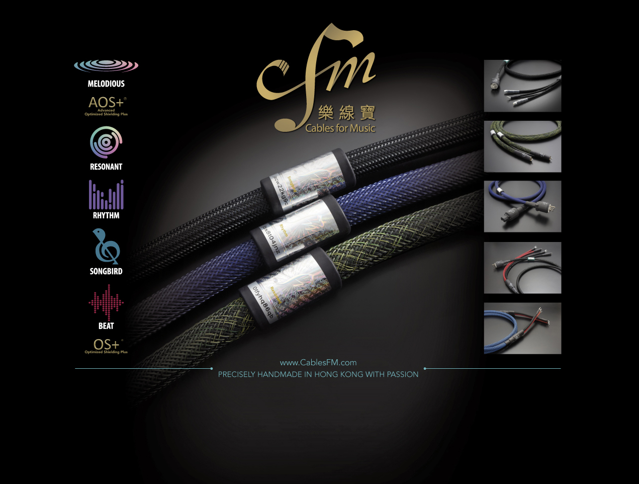 品牌 | “一个诞生在香港的发烧线材品牌” Cables for Music(CFM)乐线宝系列产品!-影音新生活